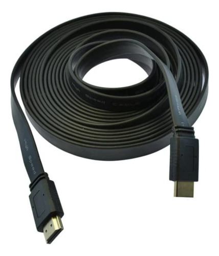 Cable Hdmi Plano 5 Metros Full Hd Punta Dorada 