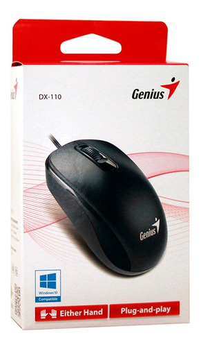 Mouse Genius Dx-110 Plug And Play Usb 2.0 1000 Dpi