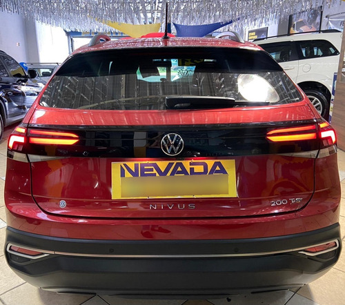 Imagem 5 de 13 de Volkswagen Nivus 2021 1.0 Flex Comfortline Vermelho