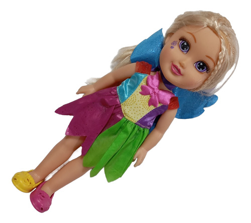 Muñeca My First Sparkle Girlz 35cm Soy Rainbow Hada Original (Usado)