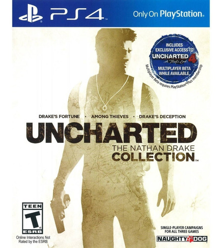 Uncharted The Nathan Drake Collection Ps4 Nuevo Meses