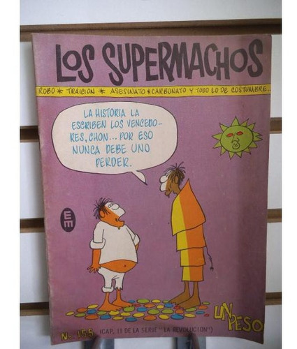 Comic Los Supermachos 155 Editorial Posada Vintage A