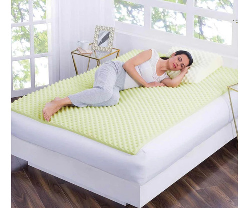 Cubre Colchón Hule Espuma Colchoneta Ortopédica King Size