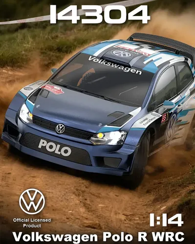ホビーラジコン MJX 14304 1/14 Volkswagen Polo R WRC Mjx 14304 Rc Polo Rally 55km/h Top! | MercadoLivre