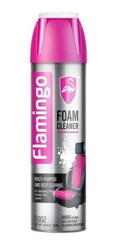 Limpia Tapicería Con Cepillo Flamingo 650ml