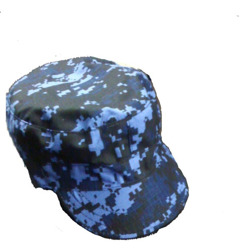 Gorra Quepi Infanteria Rip Stop Camuflado Ajuste Con Abrojo