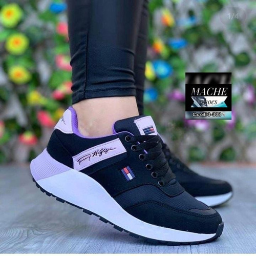 Magníficos Zapatos Deportivos Tommy Para Dama 