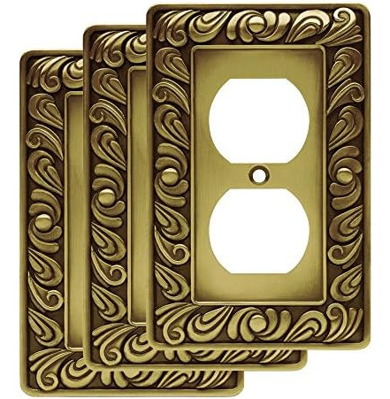 Franklin Brass Wv-abt-r Paisley Placa De Pared Dúplex Indivi