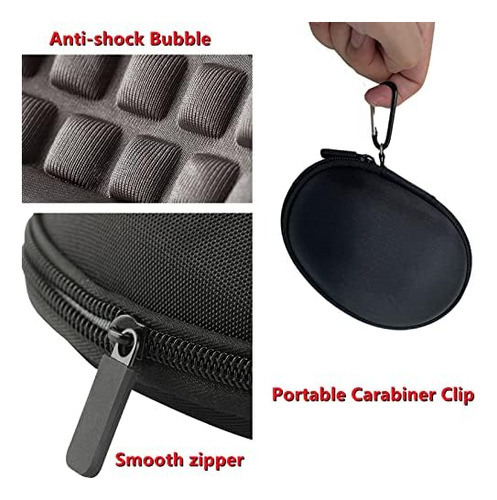 Cantoo Estuche Rígido De Viaje Para Mouse Para Razer Basilis
