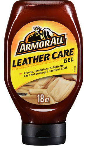 Armor All  Gel Para Cuidado De Cuero Y Paño De Microfibra,.