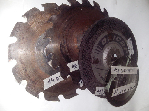 Discos De Corte Sierra Circular Y Corte Esmeril Amola(3 Y 1) (Usado)