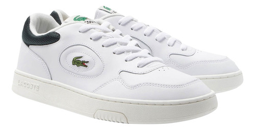 Tenis Lacoste Hombre, Modelo Lineset De Piel