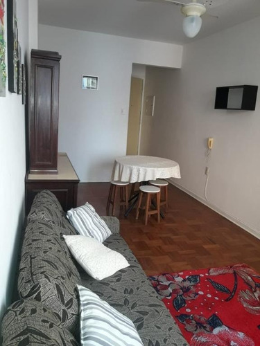Imagem 1 de 23 de Apartamento Com 1 Dormitório Para Alugar, 55 M² Por R$ 1.600,00/mês - Itararé - São Vicente/sp - Ap6922