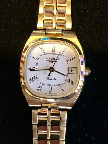 Longines Cuarzo Mujer, Chapado Oro. Regalo Día De La Madre.