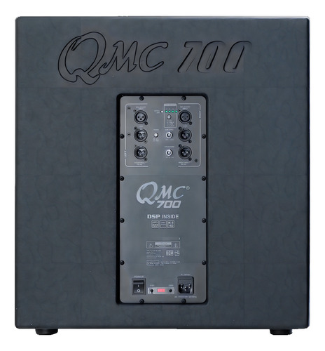 Subwoofer Activo Qmc700 18 700w 126db Color Negro Negro