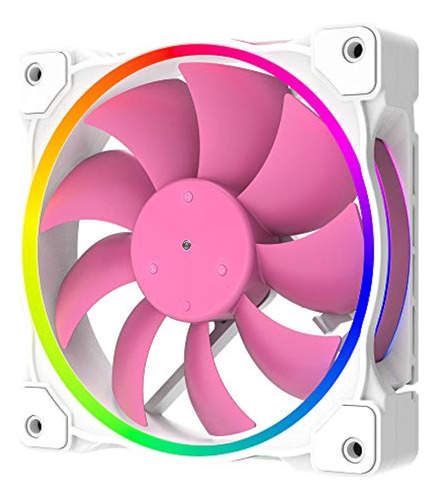 Id-cooling Zf-12025-pink Case Fan 120mm 5v 3 Pin Direccionab