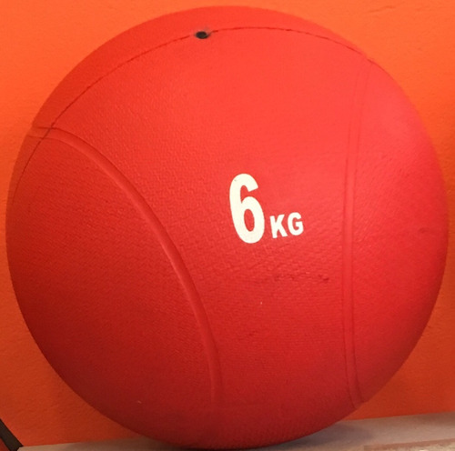 Pelota Medicine Ball 6 Kg Con Pique