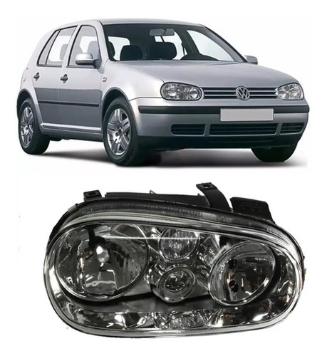 Optica Vw Golf Mk4 99/06 Con Auxiliar Depo