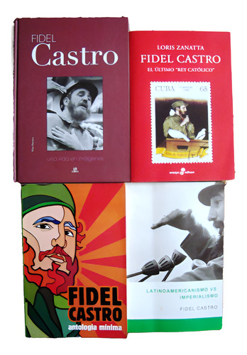 Fidel Castro Escrito Antologia Biografia 4ts Revolucion Cuba (Usado)