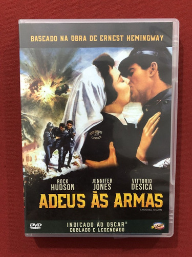 Dvd - Adeus Às Armas - Rock Hudson - Seminovo