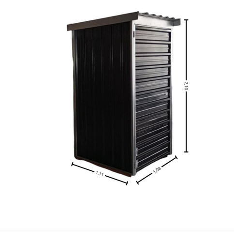 Armário De Uso Externo Xtra Room Modelo 01 Com Prateleira Br