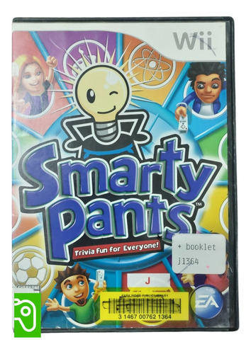 Smarty Pants: Trivia Para Todos Juego Original Nintendo Wii (Reacondicionado)
