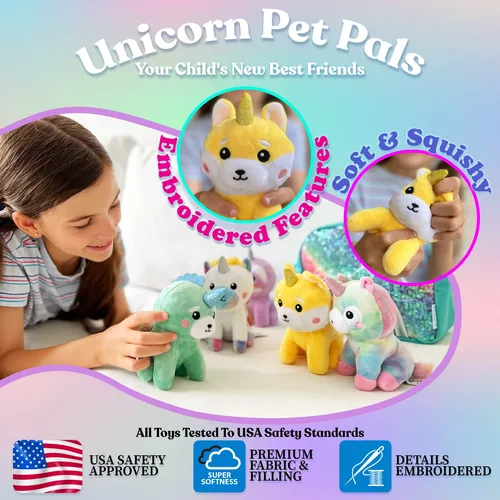 Regalos de unicornio para niñas, juguetes para niños de 6, 7, 8, 9, 10  años, botella de agua de unicornio, máscara de ojos, bolsa cruzada, bolso