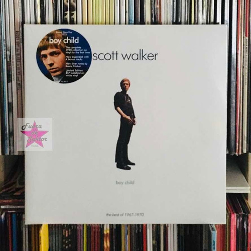 Vinilo Scott Walker Boy Child 2 Lps White Vinyl Eu Import.