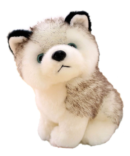 Enhopty Perros Husky De Peluche De 8 Pulgadas, Diseño De Lo