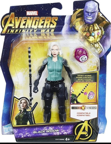 Black Widow Avengers Infinity War Hasbro Original