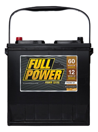 Acumulador Marca Fullpower Tipo Fp-35-575. Entrega  Cdmx.