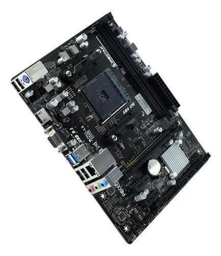 Placa Mãe Biostar A320mh Chipset A320 Amd Am4 Matx Ddr4