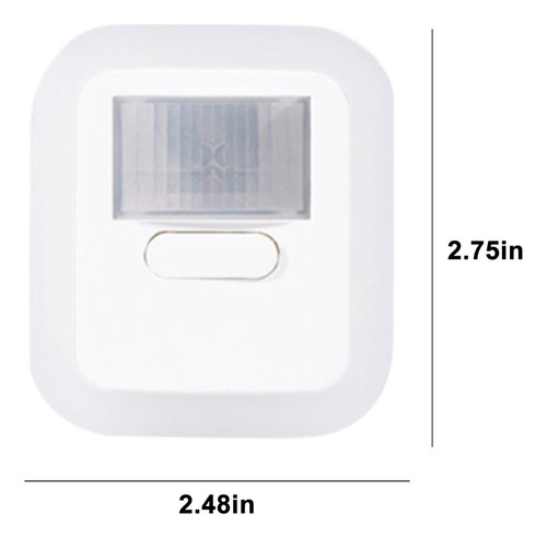 Mz Luces Nocturnas, Sensor De Movimiento, Enchufe De Luz