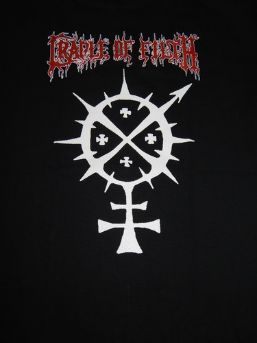 Cradle Of Filth Playera Camiseta Mediana Dimmu Borgir Dist0