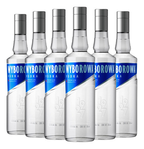 Vodka Wyborowa Clasico Caja X 6 X 700ml.