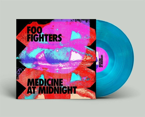 Foo Fighters Medicine At Midnight Lp Vinyl Azul