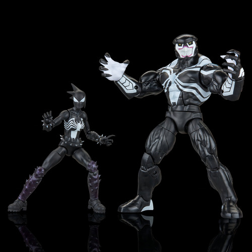 Figuras Hasbro de Venom Space Knight E Mania Marvel Legends