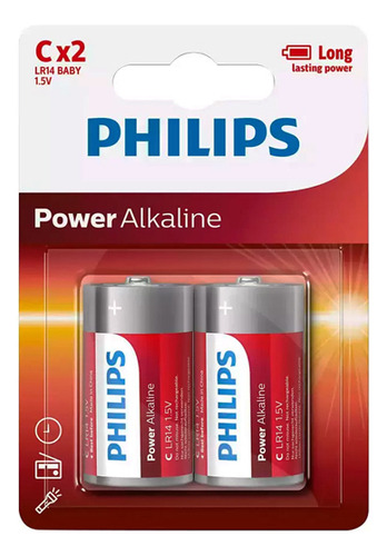 Pila Alcalina C Power Alkaline