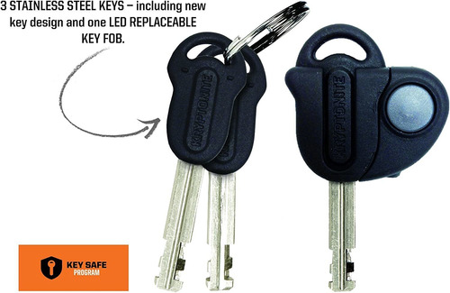 Candado En U P/ Bicicleta Kryptonite Evolution Ls Acero 14mm