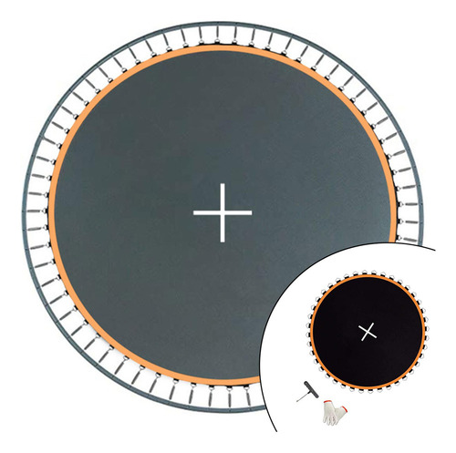 Colchoneta Para Trampolín, De Salto 10 Pies Con 54 Hebillas