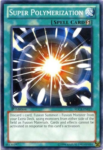 Yu-gi-oh! - Super Polymerization (sdcr-en021) - Baraja De Es