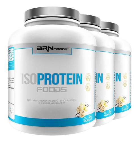 Kit 3x Iso Protein Foods 2kg