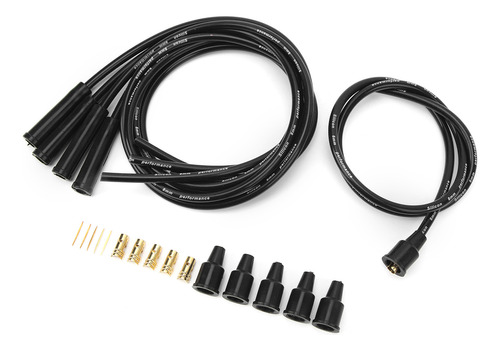 Cable De Bujía De Alto Rendimiento, 8 Mm, 1 M De Longitud, E