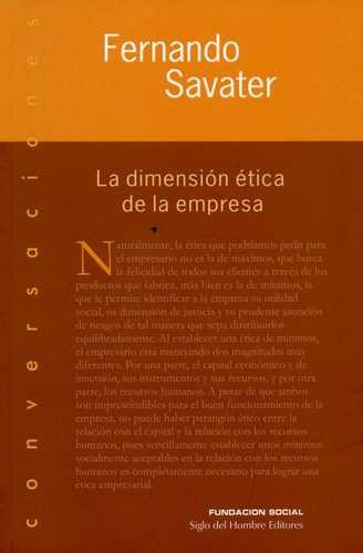 Libro Dimensión Ética De La Empresa, La