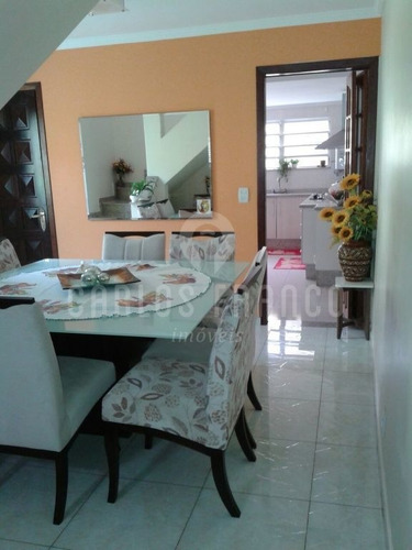 Sobrado No Planalto Paulista, 3 Dormitórios, 2 Vagas - Cf15633