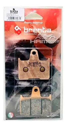 Pastilha Freio Brenta Traseira Harley Xl 1200 X Forty Eight