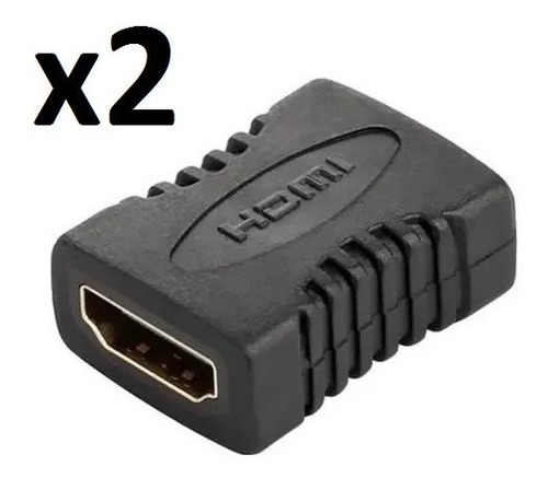 Conector Adaptador Union Hdmi A Hdmi Hembra Acople Empate