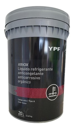 Ypf Kriox Organico Fucsia X 20 Lts - Liq. Refrigerante 
