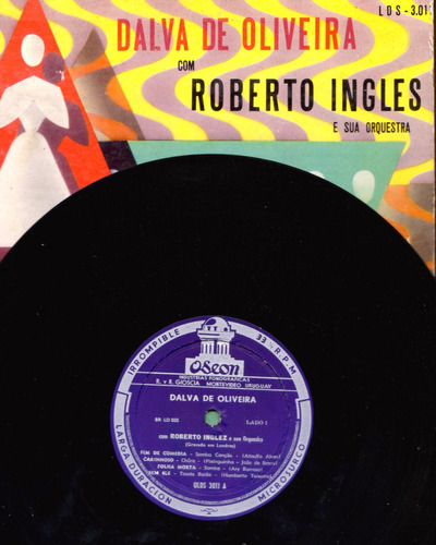 Lp Año 1958 - Dalva De Oliveira Com Roberto Ingles