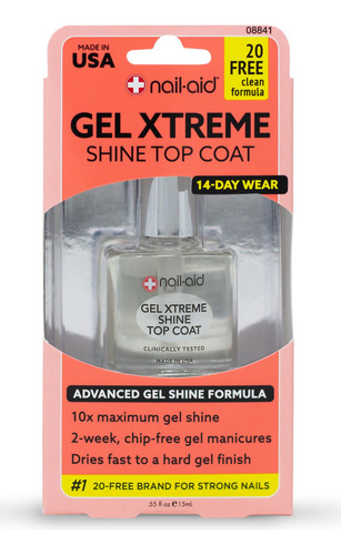 Gel Xtreme Shine Top Coat Transparente 16 Ml